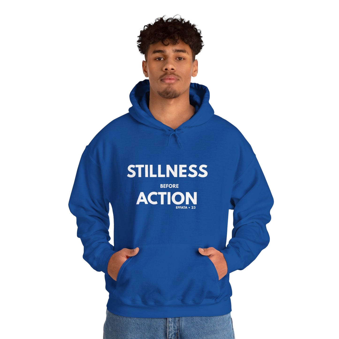 Stillness Before Action Hoodie