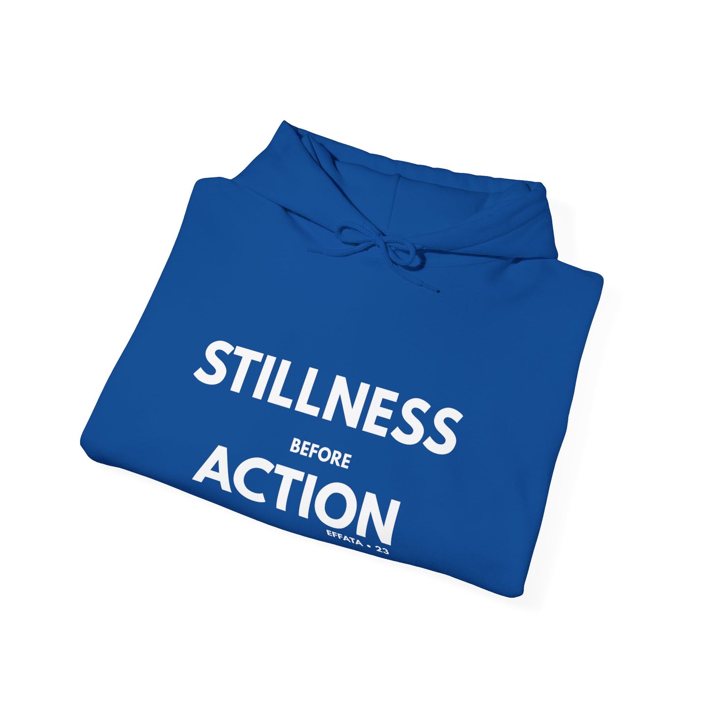 Stillness Before Action Hoodie