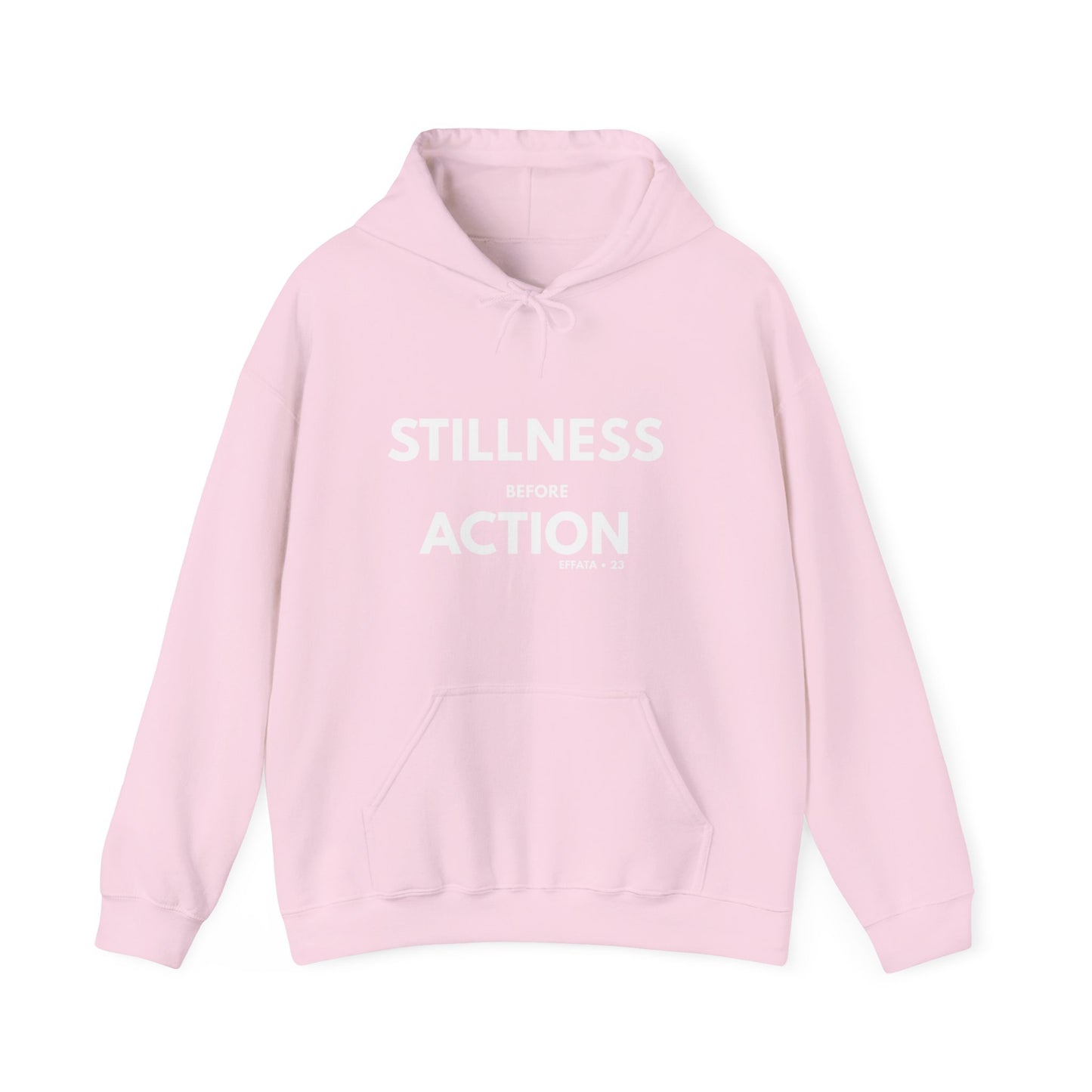 Stillness Before Action Hoodie