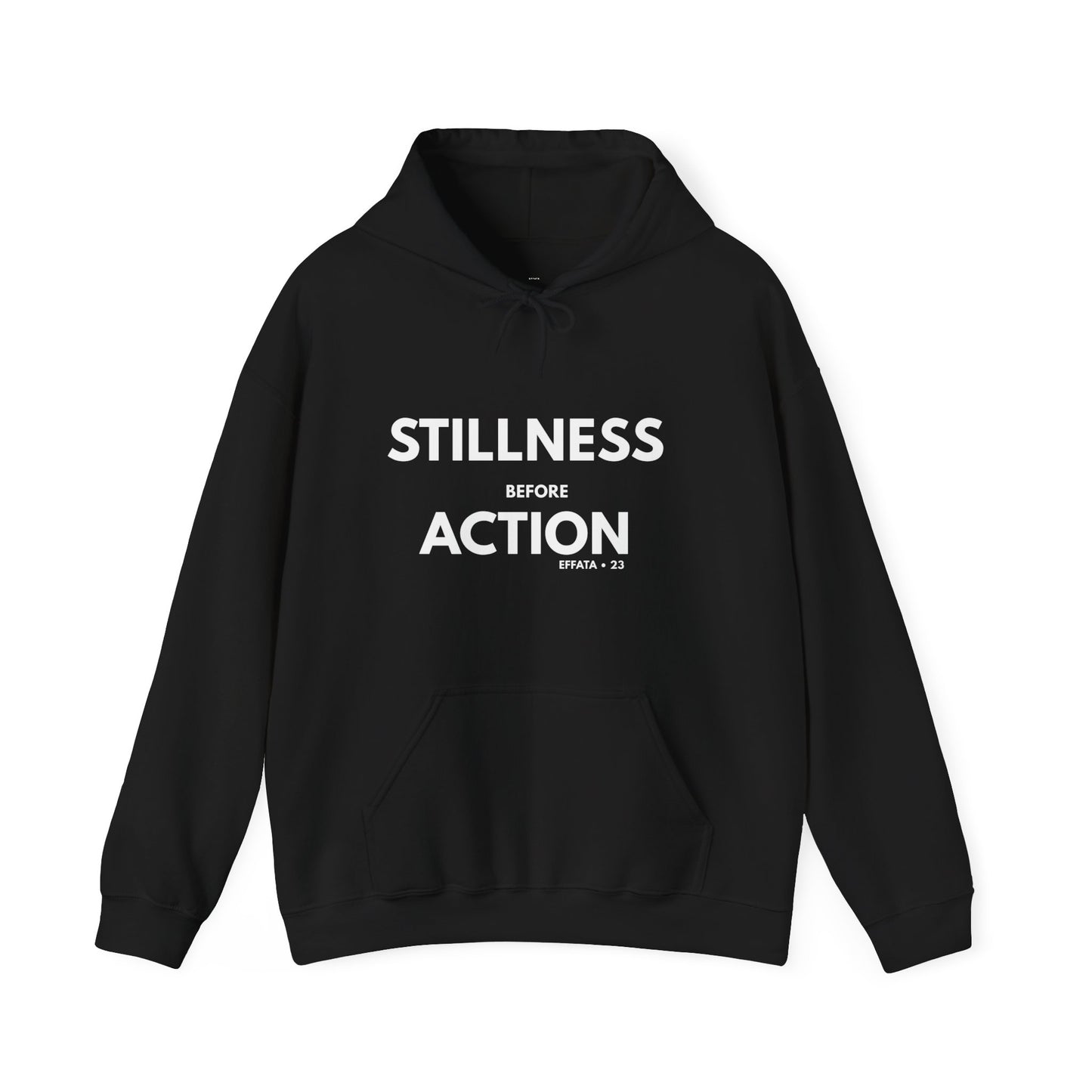 Stillness Before Action Hoodie