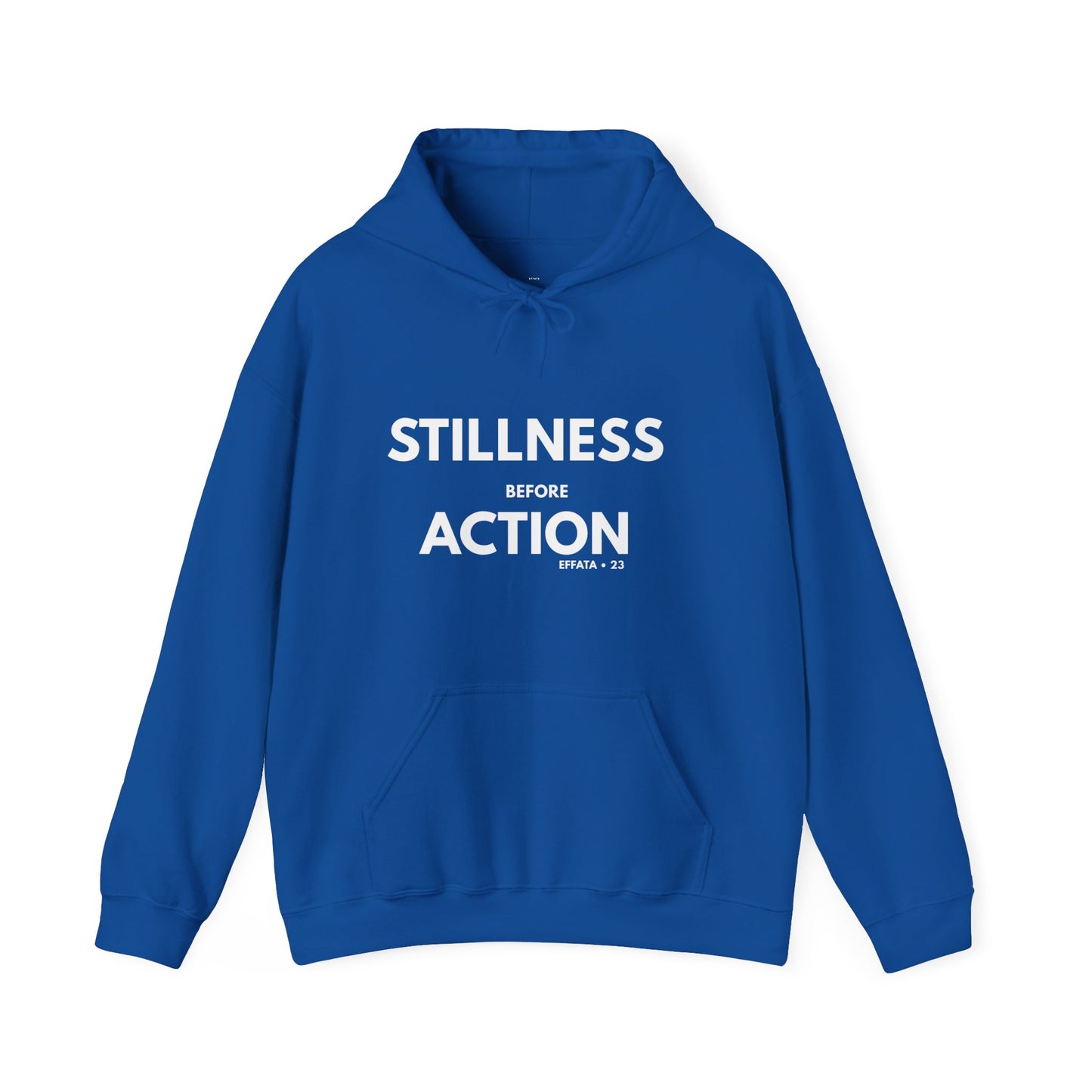 Stillness Before Action Hoodie
