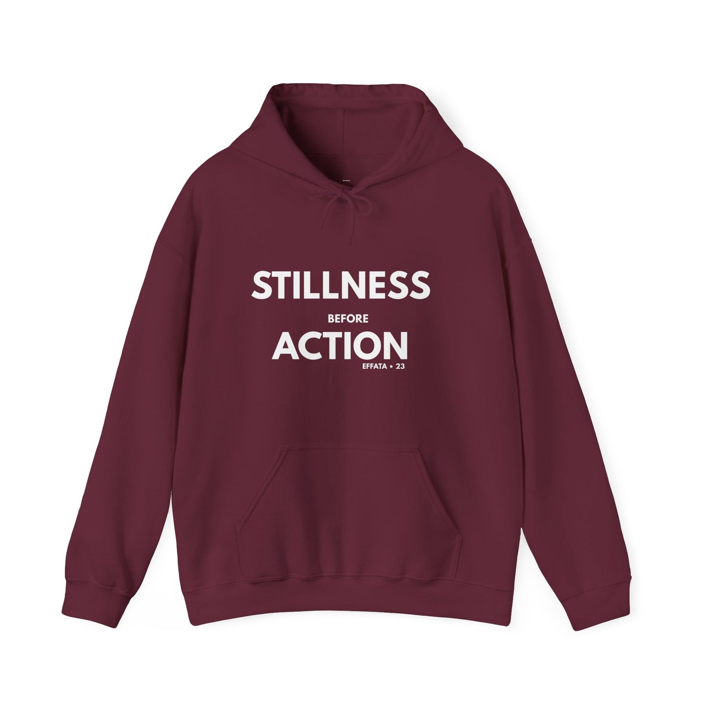 Stillness Before Action Hoodie