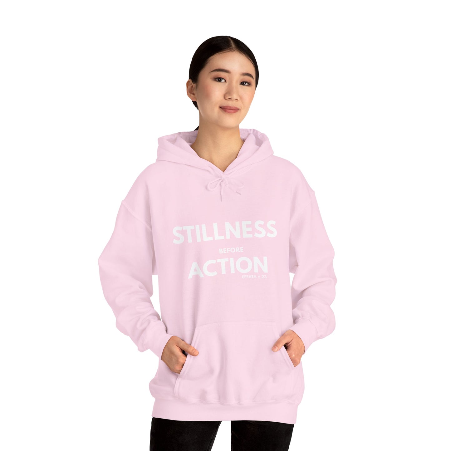 Stillness Before Action Hoodie